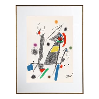 Maravillas Con Variaciones Acrosticas en El Jardin De Miro (Number 8), Lithograph by Joan Miro For Sale
