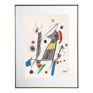 Maravillas Con Variaciones Acrosticas en El Jardin De Miro (Number 8), Lithograph by Joan Miro