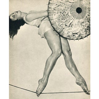 William Mortensen Photograph, Rope Dancer Gravure For Sale