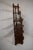 19th-Century French Walnut Bookshelf/Whatnot Display with six (6) shaped graduated shelves and turned column supports and...