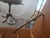 Wood Mid-Century Modern Sewing Table For Sale - Image 7 of 7