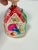 1950s European Cottage House Glass Christmas Ornaments – Hand Painted – Set of 6 For Sale In Louisville - Image 6 of 12