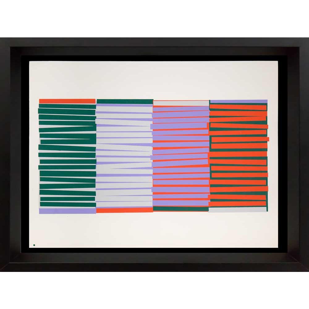 1960s Vintage Josef Albers Original Silkscreen Print