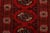 Red Turkmen Runner 2’6” X 9’7” Red Wool Vintage Tribal Hand-Knotted Oriental Rug For Sale - Image 8 of 12