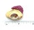 Gold Burmese Natural Ruby Gold Brooch Diamond 18k Rose Cluster Style No Heat GIA For Sale - Image 8 of 9