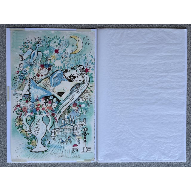 Curator Overview: Offered as an exceptional, cohesive vintage collection, this matching suite features three original mid-...