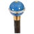 Antique Lapis Lazuli Walking Stick Cane by Briggs, 1890s For Sale - Image 10 of 10