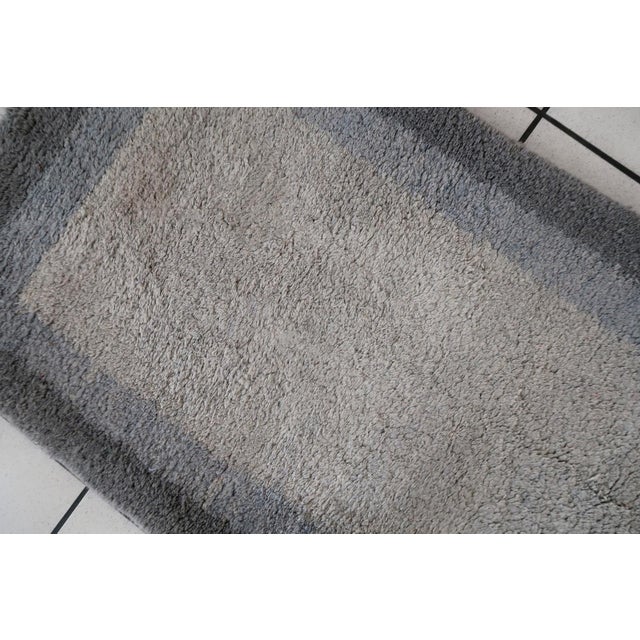 Textile 1960s, Handmade Vintage Persian Gabbeh Runner 2.3' X 6.3' For Sale - Image 7 of 10