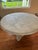 Gothic Round Cast Stone Pedestal Dining Table From Michael Taylor Designs For Sale - Image 3 of 4