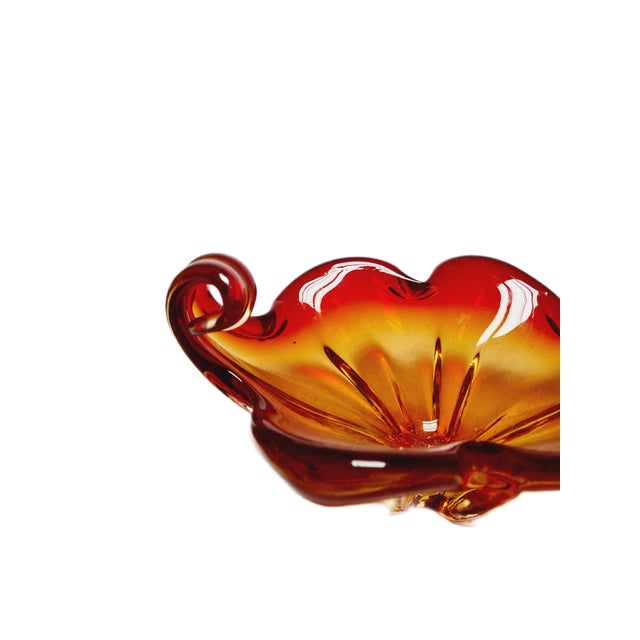 Mid-Century Italian Murano Glass Bowl by Flavio Poli for Mandruzzato, 1950s For Sale - Image 10 of 18