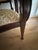 1920s Vintage Victorian-Style Mahogany Upholstered Settee For Sale - Image 5 of 11