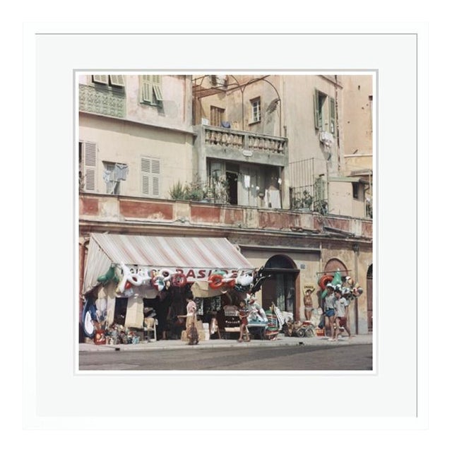 Menton 1957 by Slim Aarons Framed C Print For Sale