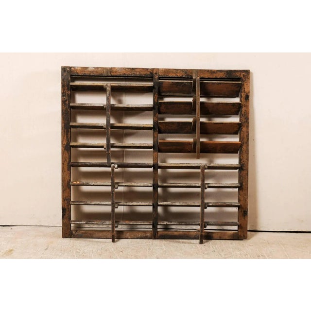 Brown Vintage American Shutter For Sale - Image 8 of 10