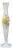 Napoleon III Soliflore Vase in Yellow and White Opaline Glass, Late 19th Century For Sale