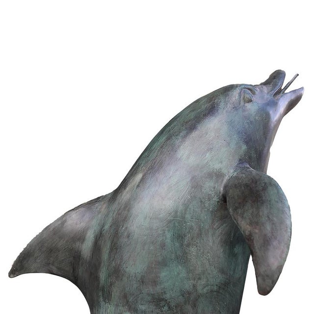 Fountain of the Dolphins Sculpture, Bronze For Sale - Image 4 of 6