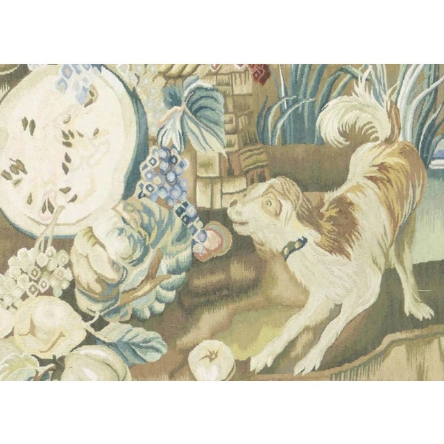1980s French Aubusson Tapestry For Sale - Image 4 of 7