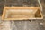 Rustic Rustic Pair of Faux Bois Midcentury Trough Shaped Concrete Planters, circa 1930 For Sale - Image 3 of 12