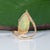Gold 5.1Ct Ethiopian Opal Cabochon Ring With Natural Diamond Accents: Solid 14k Gold, Size 6.75 For Sale - Image 8 of 9