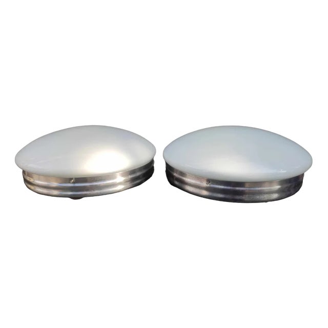 Art Deco Ceiling Lamp, 1940s For Sale