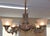 Late 18th Century 19th Century Bronze 4 Light Etched Glass Shade Gas Chandelier Gasolier For Sale - Image 5 of 18