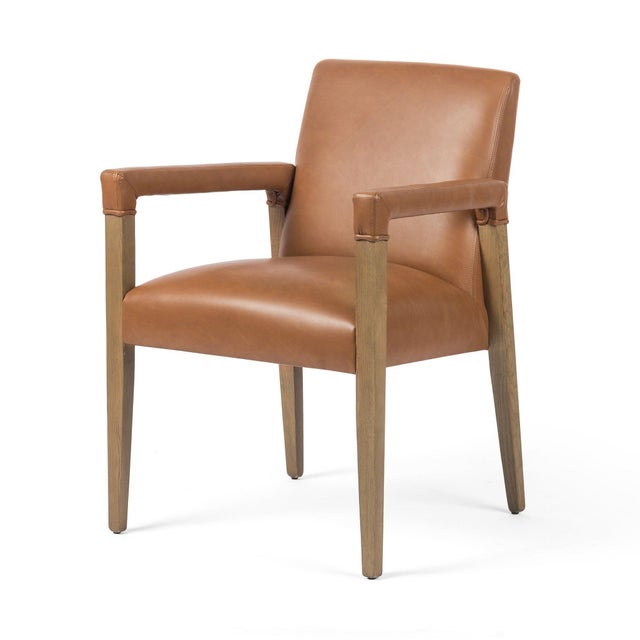 Four Hands Reuben Dining Chair - Sierra Butterscotch For Sale - Image 4 of 11