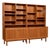 Pair Mid-Century Swedish Modern Teak Bookcase Cabinets, 1960s For Sale