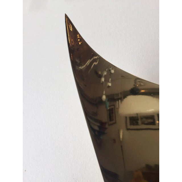 Metal Large 1970s French Sculptural Sconces - a Pair For Sale - Image 7 of 11