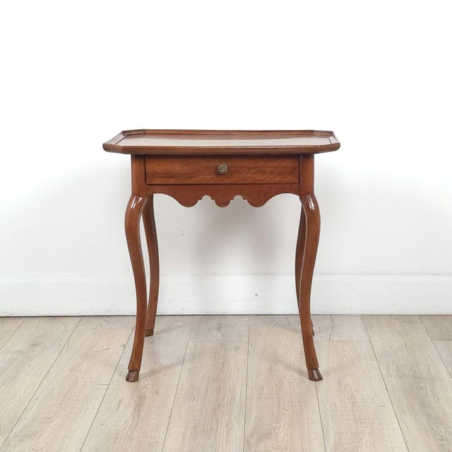 Baroque 18th Century Fruitwood Tray Top Table, Italy For Sale - Image 3 of 11