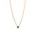 Not Yet Made - Made To Order 1.29ct Emerald Heart Necklace With Diamonds Inspired by Mid Century in 14k Gold For Sale - Image 5 of 13