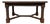 Extendable Oak Table with Gothic Decoration, 1930s For Sale
