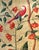 Rustic European Large Jacques Lamy Fresco Technique Painting of Birds and Flowers For Sale - Image 3 of 8