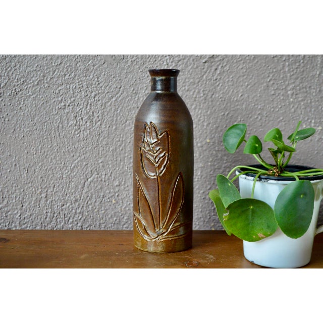 Tulip Vase by Denise and Michel Pointu For Sale - Image 9 of 9