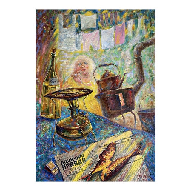 Oil Painting Communal Pustil'nik Vadim For Sale