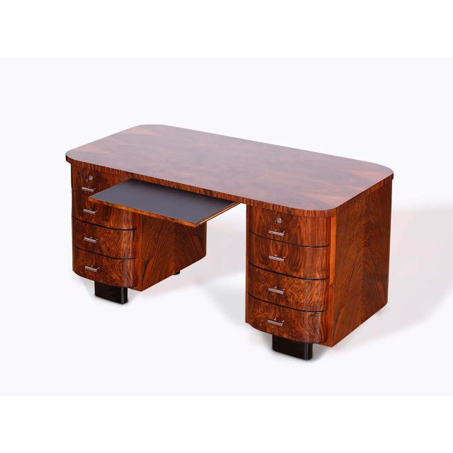 Model H-178 Desk by Jindrich Halabala for Up Zavody, 1930s For Sale - Image 4 of 13