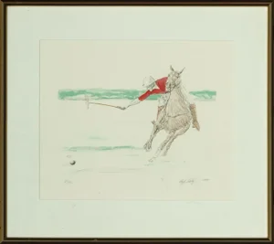 Polo Player W/ Mallet