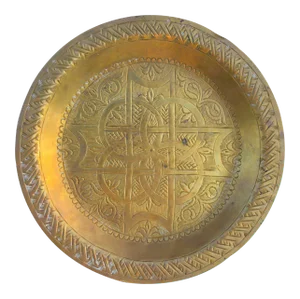 Moroccan Engraved Wall Plaque