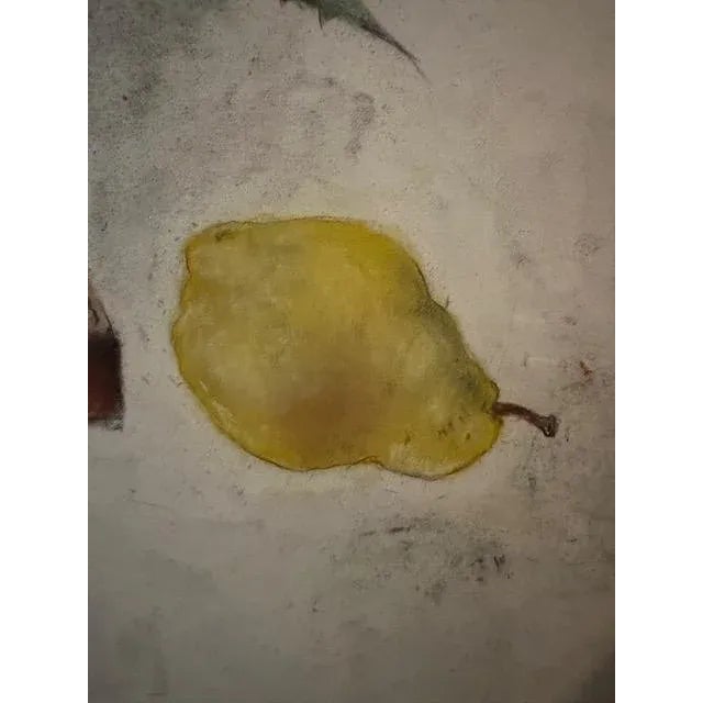 Marianne Stikas Contemporary Drawing of an Aloe Plant With Pears For Sale - Image 4 of 5