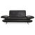 Rossini Two-Seater Leather Sofa with Black with Manual Function by Koinor For Sale - Image 16 of 16