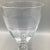 1950s Morgantown "Eton" Water Goblets Cut Ball Stem, With Cross Hatch Band -Set of 5 Crystal Glasses For Sale - Image 9 of 13
