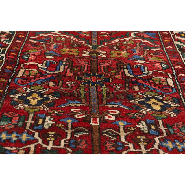 Early 20th Century Antique Persian Bakhtiari Rug Runner, 03'03 X 13'02 For Sale - Image 5 of 10