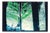 Mario Schifano, Abstract Tree, Mixed Media Artwork, 1990s For Sale
