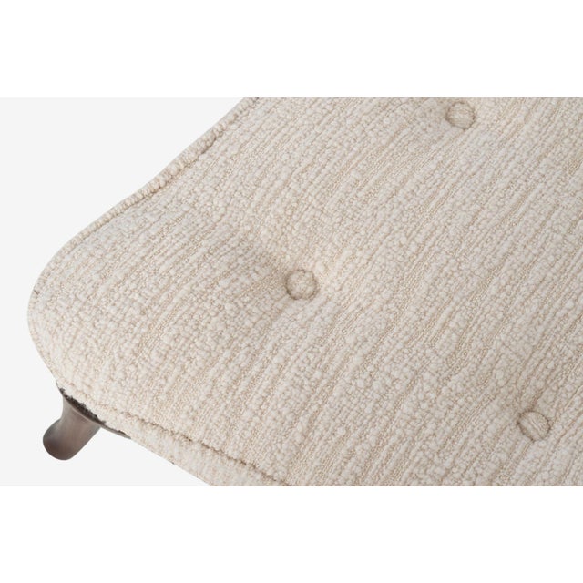 Chocolate Edward Wormley for Dunbar, Janus Group Ottoman, Circa 1955 For Sale - Image 8 of 10