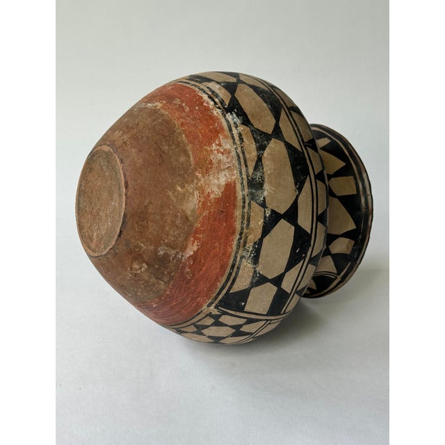Mid 19th Century Kewa Pueblo Kiua Polychrome Vessel For Sale In Columbus - Image 6 of 6