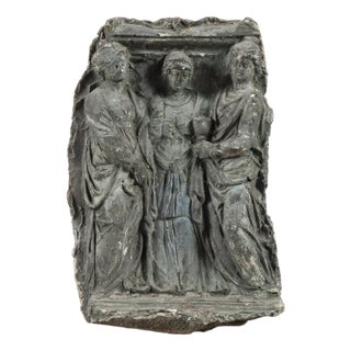 Plaster Sculpture of Three Women For Sale