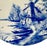 Antique Villeroy & Boch “Dutch River Scene” Charger Plate For Sale - Image 9 of 12