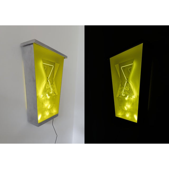 Sign O the Times III Light by Joachim Ramin, in New conditions. Designed from 2000 Signed by Maker, European Plug (up to...