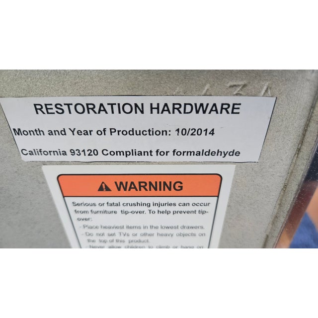 Restoration Hardware - The Ava Wide Dresser For Sale In Philadelphia - Image 6 of 8