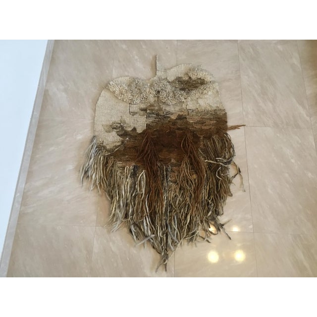 Handmade Wool Tapestry, 1960s For Sale - Image 6 of 6