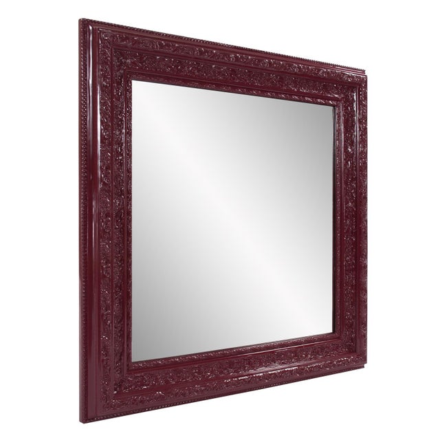 Traditional Nottingham Red Mirror For Sale - Image 3 of 7