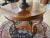 French Country Elegant Round Foyer / Center Table / Console Table For Sale - Image 3 of 5